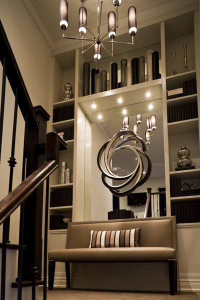 Designer Wallpaper on One Of My Favourite Rooms I Tend To Sway To The Traditional Me My